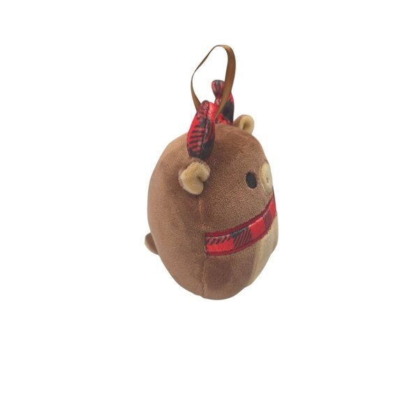 Squishmallows Alfred the Moose Christmas Squad Plush Stuffed Animal Ornament 3" - Picture 3 of 7